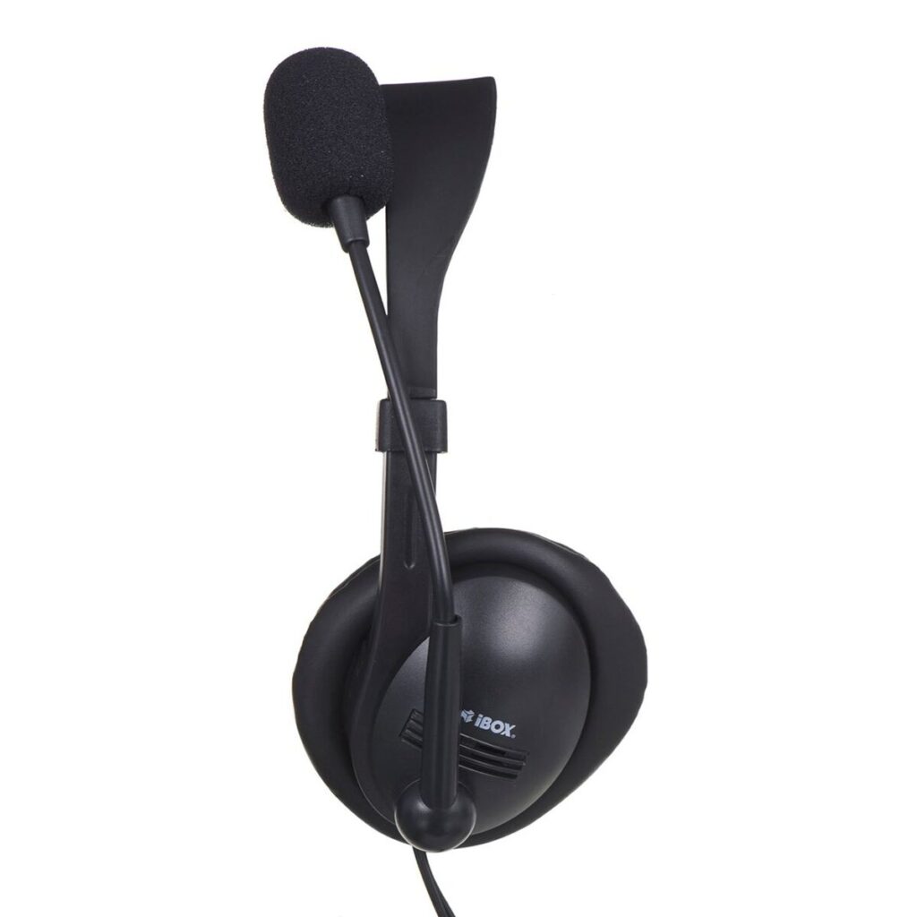 Ακουστικά με Μικρόφωνο Ibox W1MV Μαύρο