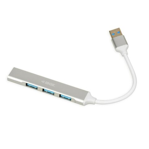 USB Hub Ibox IUH3FAS USB x 4 Λευκό