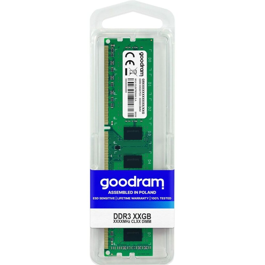 Μνήμη RAM GoodRam 1600D3V64L11/8G CL11 8 GB