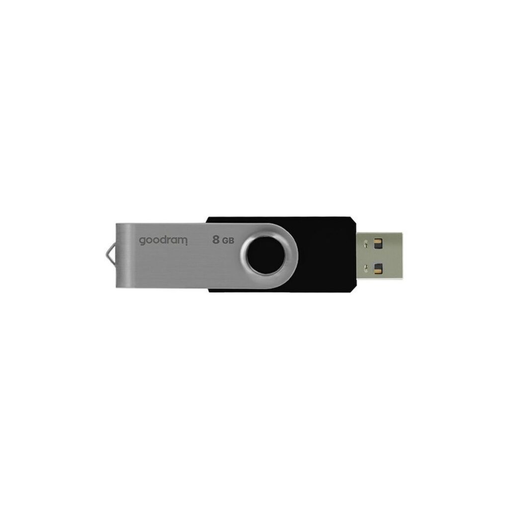 Στικάκι USB GoodRam UTS2 USB 2.0 Μαύρο Μαύρο/Ασημί Ασημί 8 GB