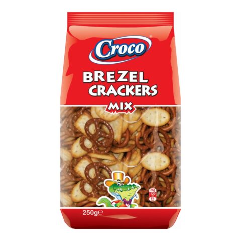 Μπισκότα Croco Brezel & Crakers (250 g)