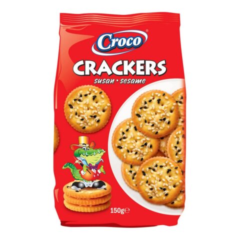 Μπισκότα Croco Craker Sesame (150 g)