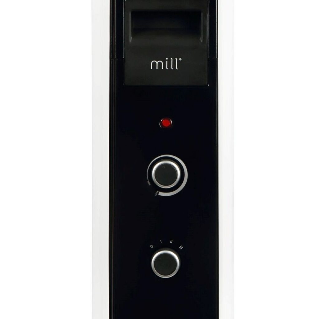 Καλοριφέρ Mill AB- H1000MEC Λευκό Μαύρο 1000 W