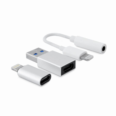 Καλώδιο USB CoolBox COO-CKIT-APPL Λευκό (x1)