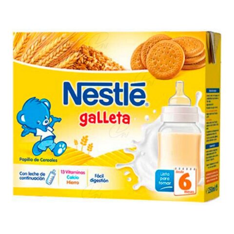 Χυλός Nestle Galleta Γάλα και Δημητριακά με Mέλι (2 x 250 ml)