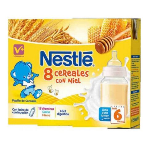 Χυλός Nestle Γάλα και Δημητριακά με Mέλι (2 x 250 ml)