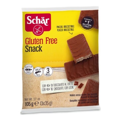 Snacks Schar Snack Σοκολάτα με γάλα (3 x 35 g)