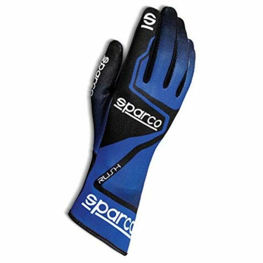Men's Driving Gloves Sparco 00255604BXNR Μπλε Μαύρο