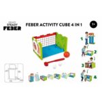 Παιχνίδι των δεξιοτήτων Feber Activity Cube 4 in 1 Πολυάθλημα