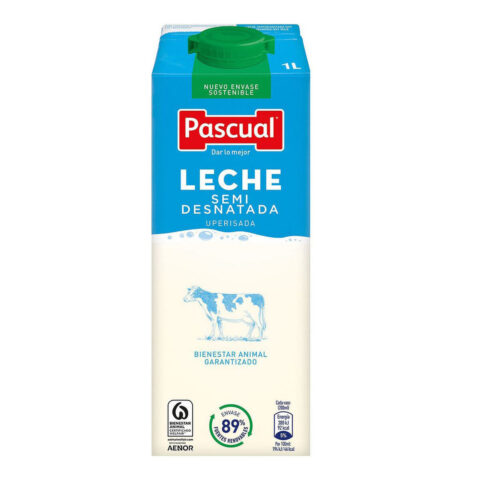 Ημιαποκορυφωμένο γάλα Pascual (1 L)