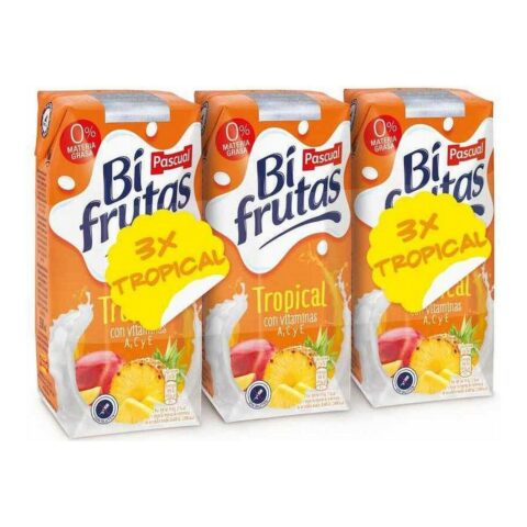 Ποτό Γάλακτος Pascual Bifrutas Tropical (3 x 330 ml)