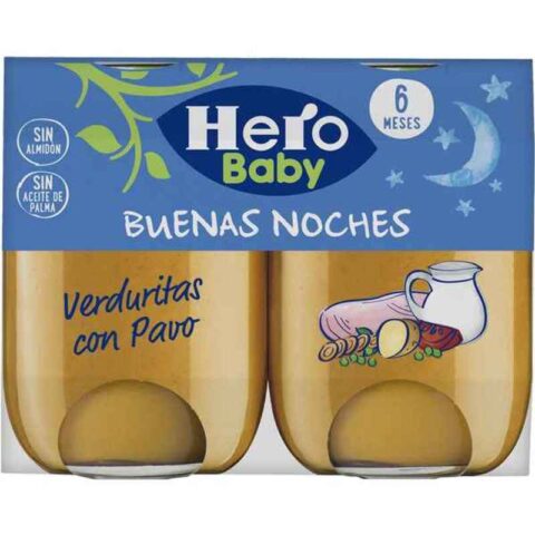 Ποτίτο Hero Buenas Noches Pavo Λαχανικά (2 x 190 gr)