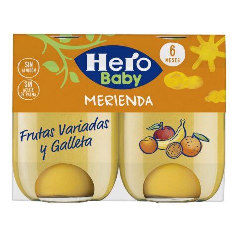 Ποτίτο Hero Merienda Frutas Galleta (2 x 190 gr)