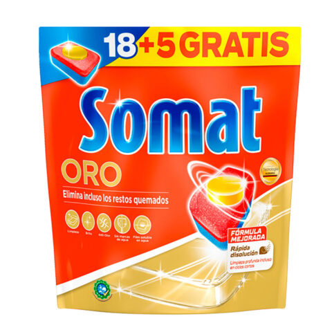 Ταμπλέτες για το Πλυντήριο Πιάτων Somat Oro