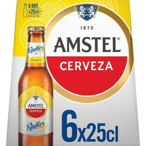 Μπύρας Amstel Radler Λεμονί 6 x 250 ml