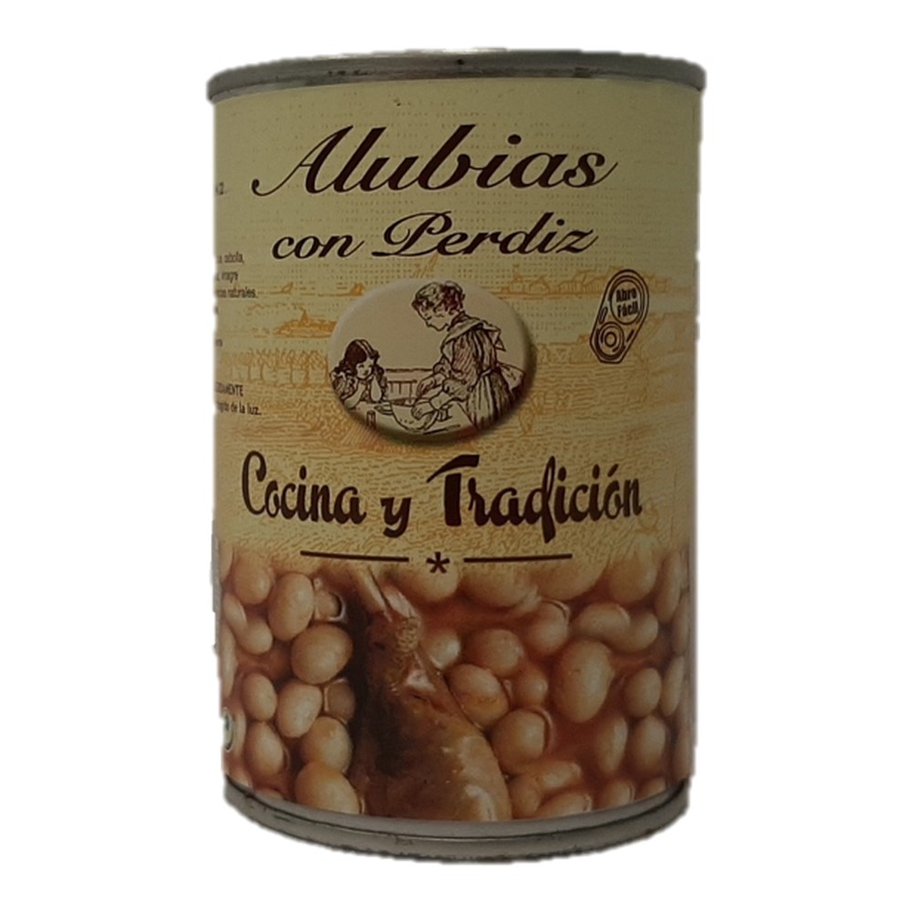 Φασόλια με Πέρδικα Cocina y Tradición (390 g)