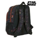 Σχολική Τσάντα με Ρόδες Star Wars The dark side Μαύρο Πορτοκαλί 27 x 33 x 10 cm