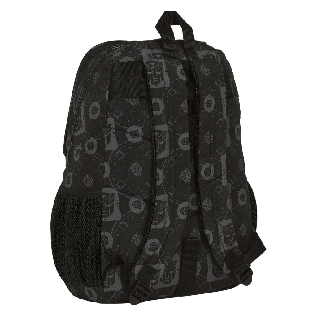 Σχολική Τσάντα Transformers Μαύρο 32 x 44 x 16 cm