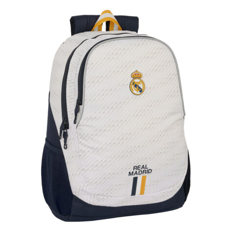 Σχολική Τσάντα Real Madrid C.F. Λευκό 32 x 44 x 16 cm