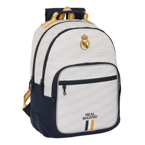 Σχολική Τσάντα Real Madrid C.F. Λευκό 32 x 42 x 15 cm