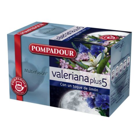 Infusion Pompadour Plus 5 Βαλεριάνα (20 uds)