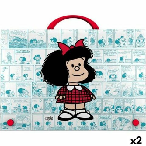 Χαρτοφύλακας Grafoplas Mafalda Πολύχρωμο A4 (x2)