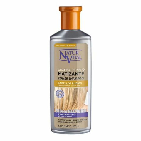 Σαμπουάν Mατ για Ξανθά Μαλλιά Naturaleza y Vida Champu Matizante (300 ml) 300 ml