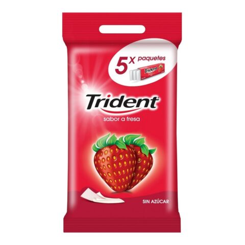Chicle Trident Φράουλα (5 packs)