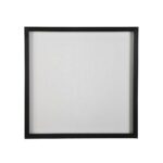 Πίνακας Versa Λευκό Μαύρο Κρυστάλλινο 2 x 30 x 30 cm
