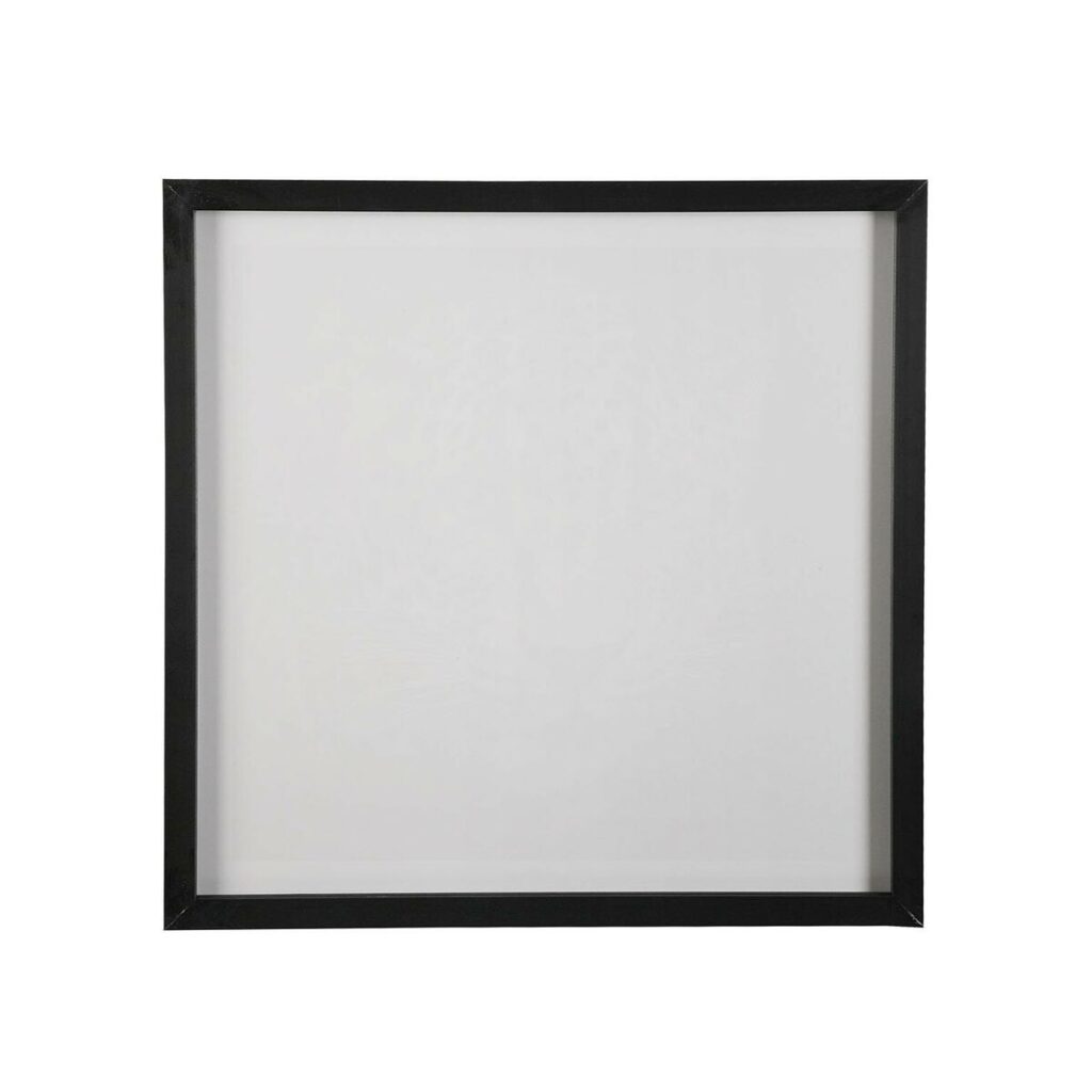 Πίνακας Versa Λευκό Μαύρο Κρυστάλλινο 2 x 50 x 50 cm