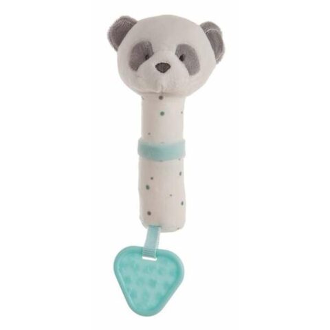 Μασητικό οδοντοφυΐας για το Μωρό Αρκούδα Πάντα Ακουαμαρίνης 20cm