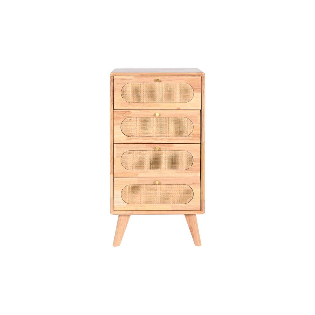 Σιφονιέρα DKD Home Decor Φυσικό Μέταλλο ξύλο καουτσούκ 40 x 30 x 78 cm