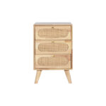 Σιφονιέρα DKD Home Decor Φυσικό Μέταλλο ξύλο καουτσούκ 40 x 30 x 63 cm