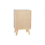 Σιφονιέρα DKD Home Decor Φυσικό Μέταλλο ξύλο καουτσούκ 40 x 30 x 63 cm