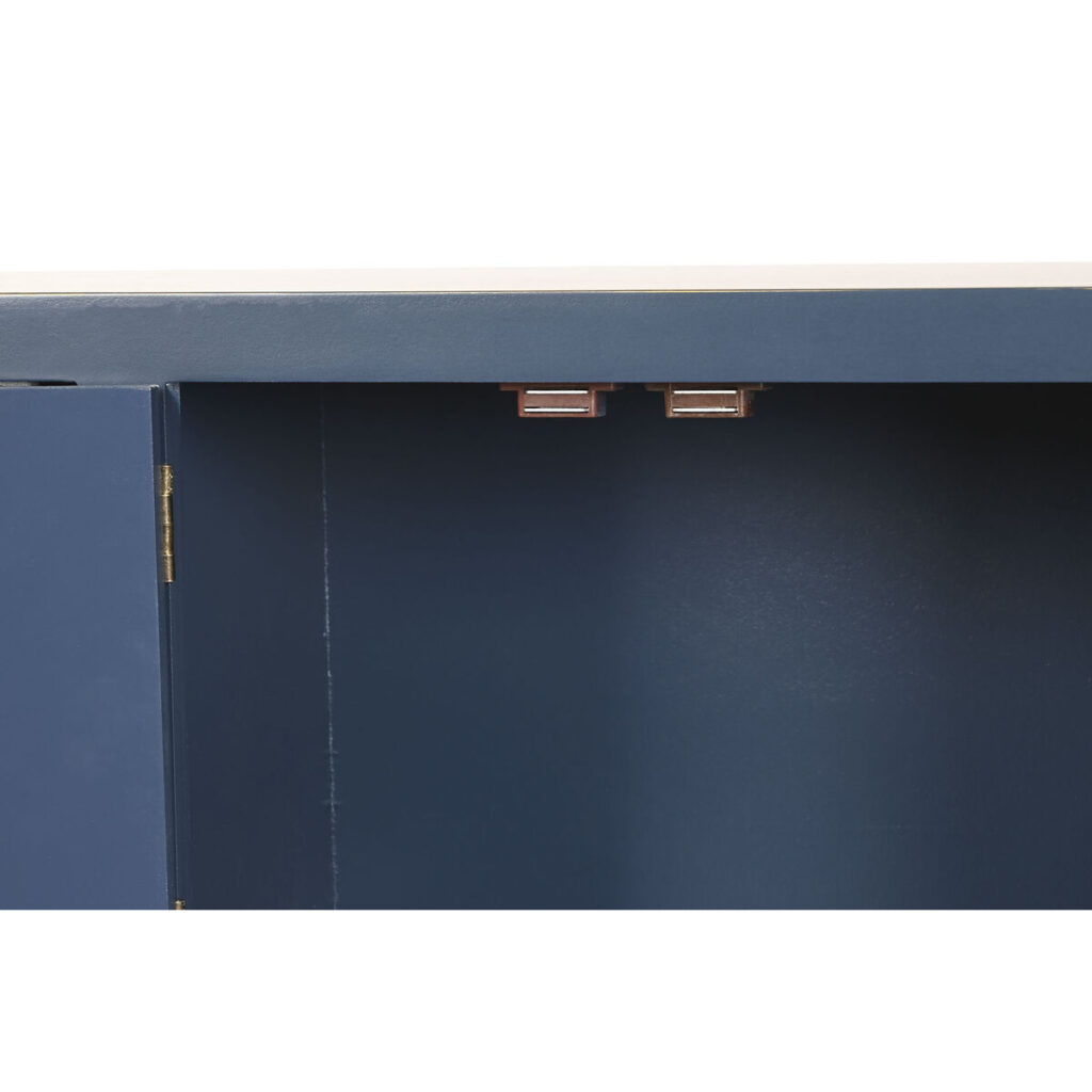 Βοηθητικό Έπιπλο DKD Home Decor Μπλε Χρυσό Έλατο Ξύλο MDF 95 x 24 x 79 cm