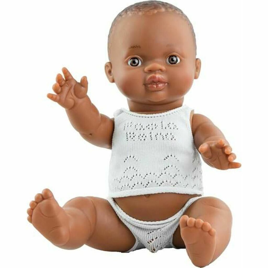 Κούκλα μωρού Paola Reina Gordi Little Black Boy 34 cm