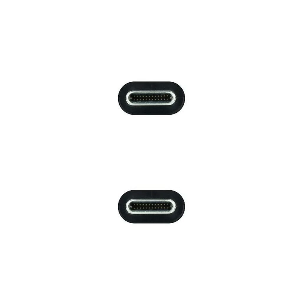 Καλώδιο USB-C NANOCABLE 10.01.4102 Μαύρο 2 m