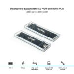 Θήκη Σκληρού Δίσκου TooQ TQE-2200 Διαφανές USB USB-C