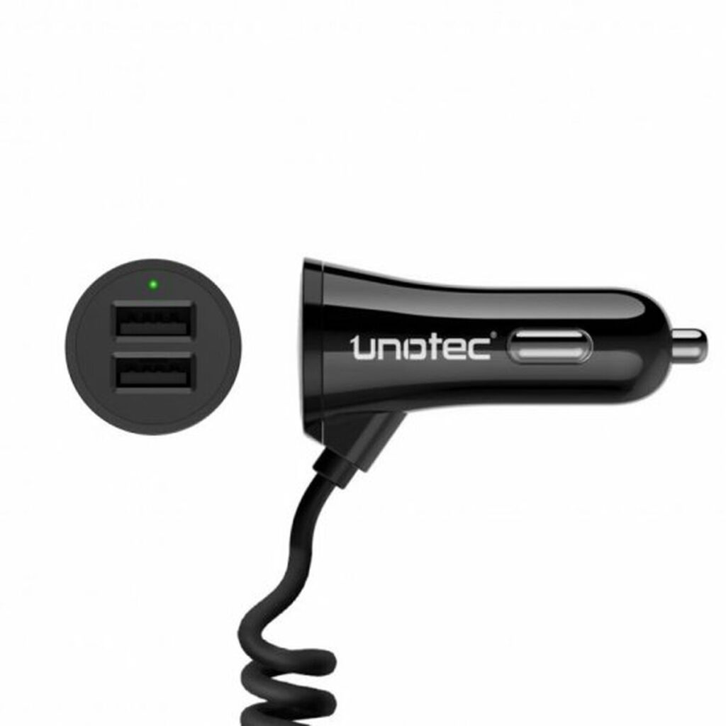 Καθολικός Φορτιστής USB για αυτοκίνητο USB + Καλώδιο USB C Unotec