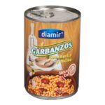 Φασόλια Garbanzo Diamir Chorizo (425 g)