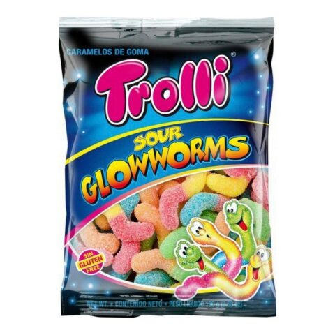 Λιχουδιές Trolli GlowWorms (100 g)