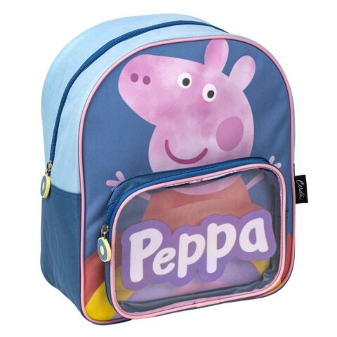 Σχολική Τσάντα Peppa Pig Μπλε 25 x 30 x 12 cm