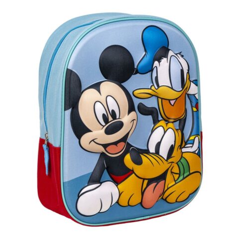 Σχολική Τσάντα Mickey Mouse Μπλε 25 x 31 x 10 cm