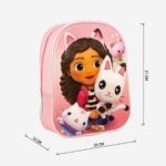 Σχολική Τσάντα 3D Gabby's Dollhouse Ροζ 25 x 31 x 10 cm