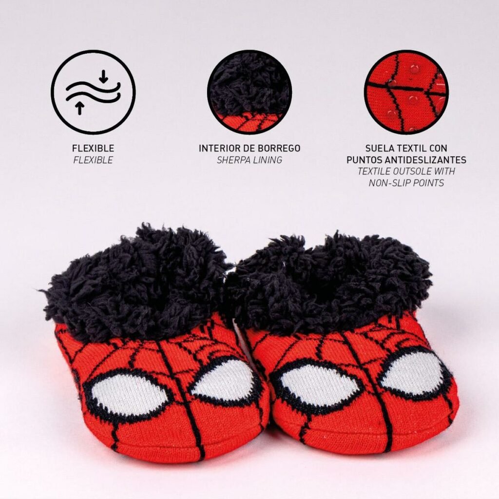 παντόφλες για το σπίτι Spiderman Κόκκινο
