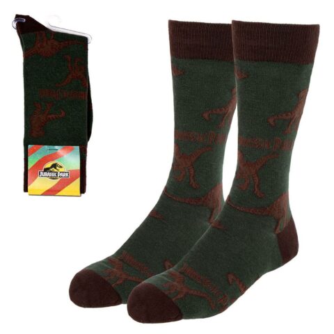 Κάλτσες Jurassic Park Για άνδρες και γυναίκες Σκούρο πράσινο