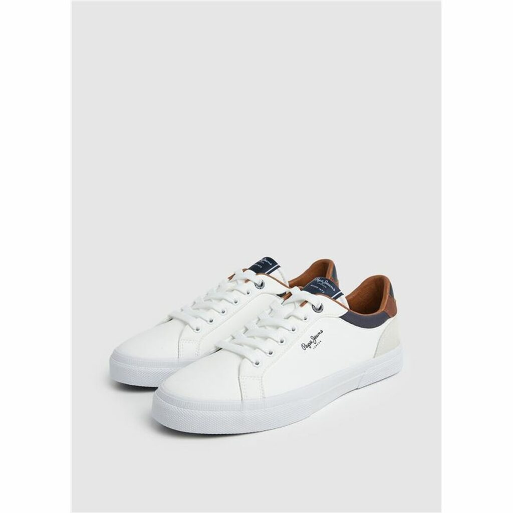 Ανδρικά Αθλητικά Παπούτσια Pepe Jeans Kenton Court Λευκό
