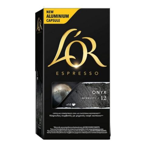 Κάψουλες για καφέ L'Or Onyx 12 (10 uds)