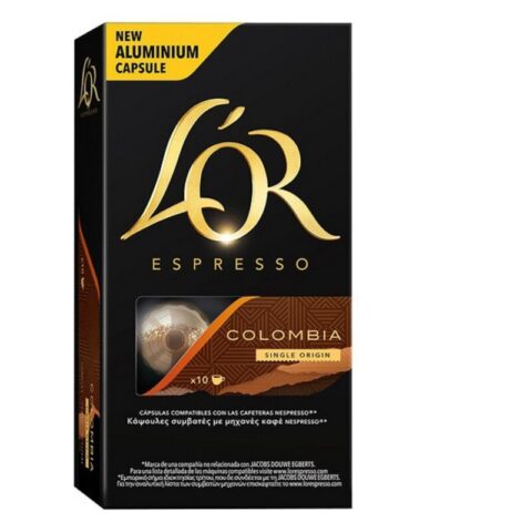 Κάψουλες για καφέ L'Or Colombia (10 uds)