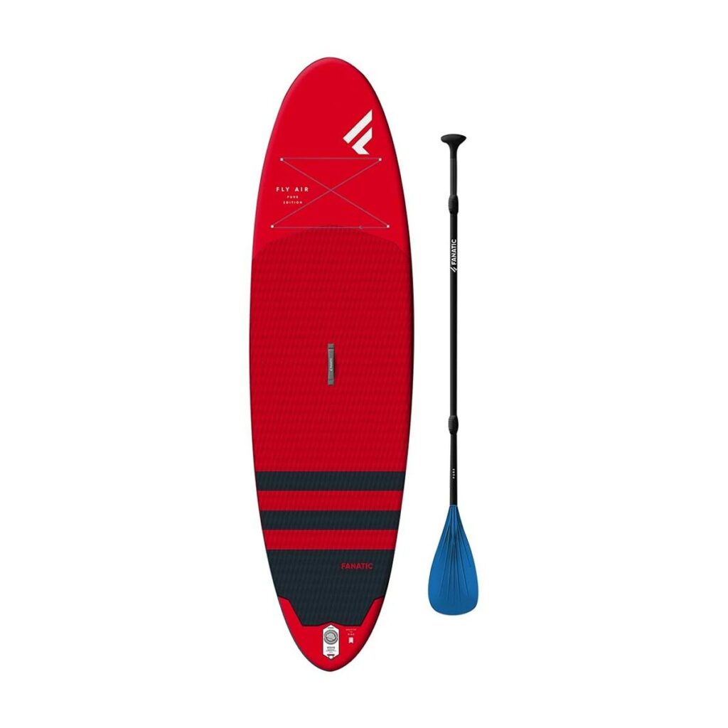 Φουσκωτή Κυματοσανίδα Paddle Surf με Αξεσουάρ Fanatic Air Air/Pure Fanatic 9´8 Κόκκινο